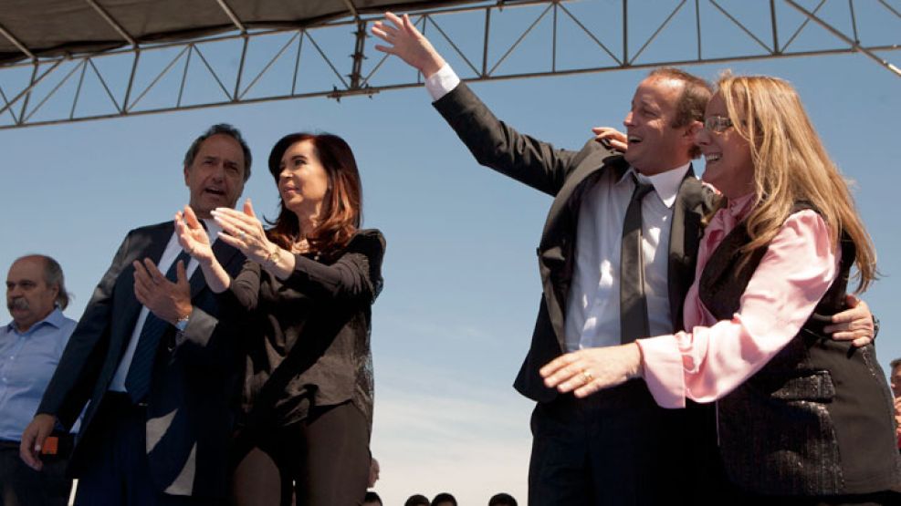 La Presidenta habló de todo y todos en un acto político de Ezeiza.