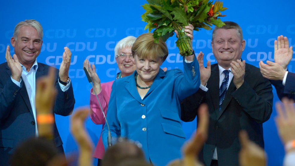 Angela Merkel logró un triunfo histórico el domingo en las elecciones legislativas alemanas.