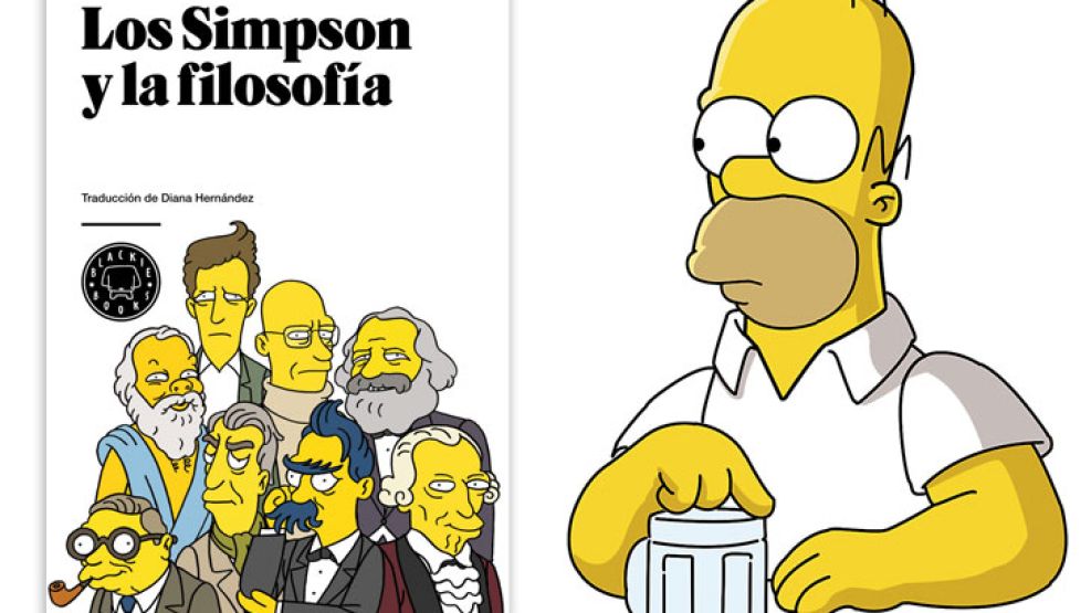 Bart imitando a los filósofos