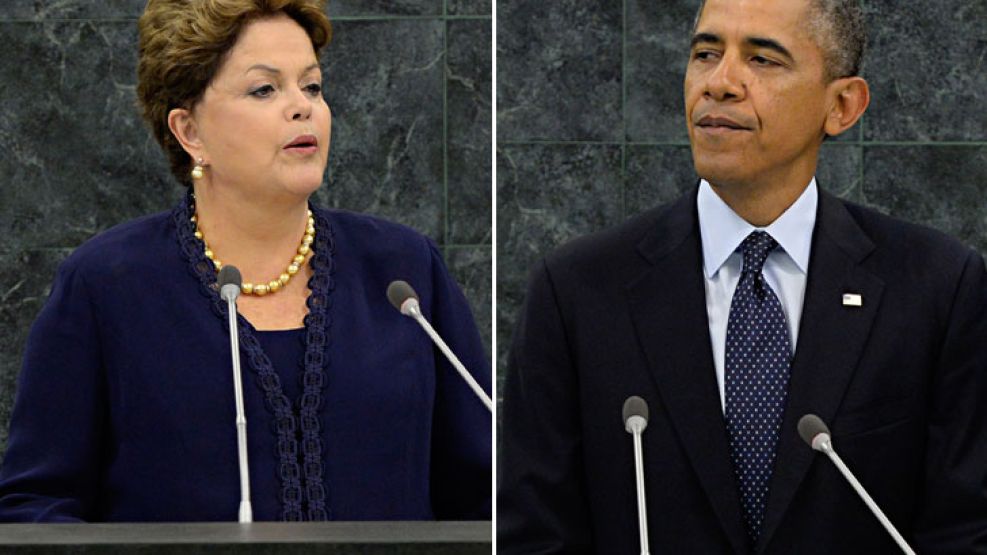 Dilma Rousseff y Barack Obama protagonizaron el primer cruce del debate en la Asamblea General de las Naciones Unidas.