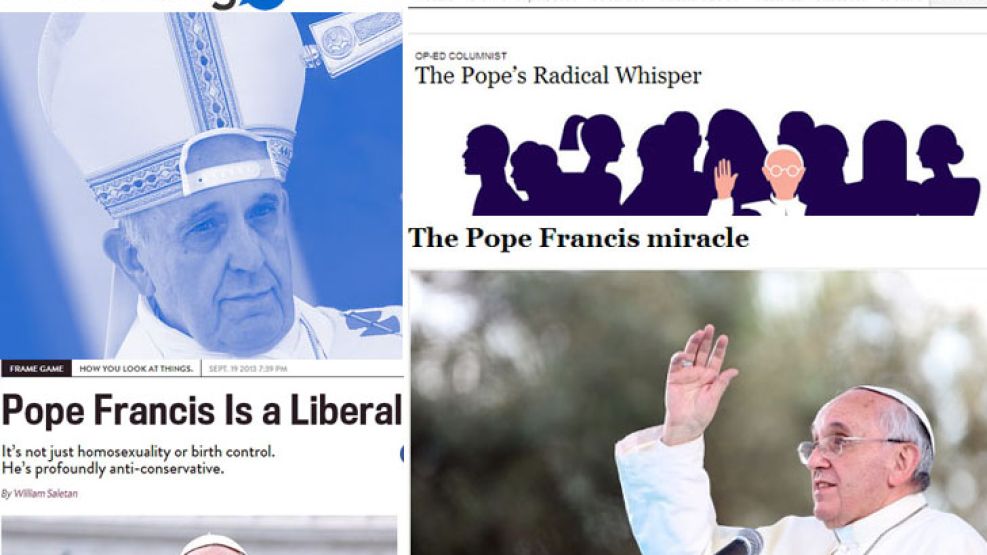 Los medios se hicieron eco de las opiniones de Bergoglio sobre la postura que debe tener la iglesia sobre los homosexuales, las parejas divorciadas, y otros asuntos sobre los cuales el catolicismo ha 