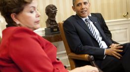 Dilma Rousseff, durante la última visita que realizó a los Estados Unidos. Obama no volverá a verla en Washington.