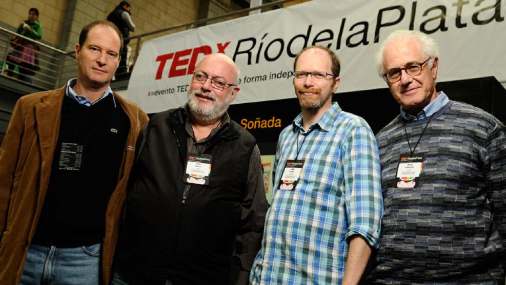 Cientificos. Marcelo Rubinstein, Daniel Drubach, Diego Golombeck y Víctor Penchaszadeh fueron algunos de los oradores. 