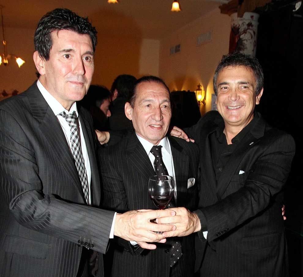 Nito Artaza, Aldo Funes, Miguel Angel Cherutti