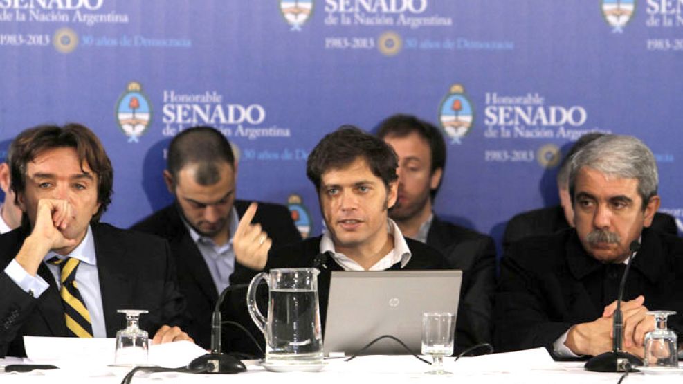 Axel Kicillof defendió la política económica de la gestión K.