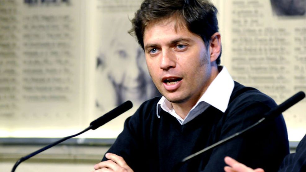 El viceministro de Economía, Axel Kicillof