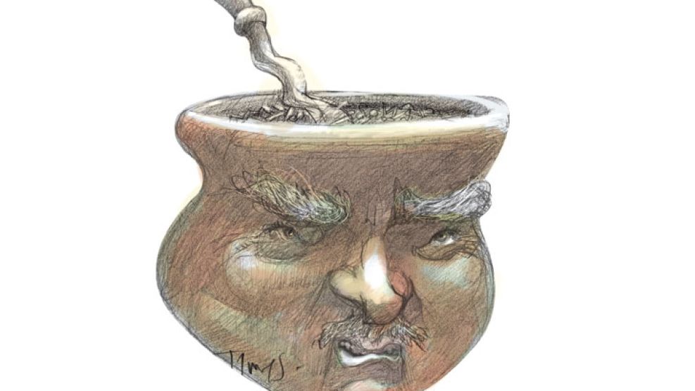 OTRO MATE AMARGO Pepe Mujica DIBUJO: PABLO TEMES