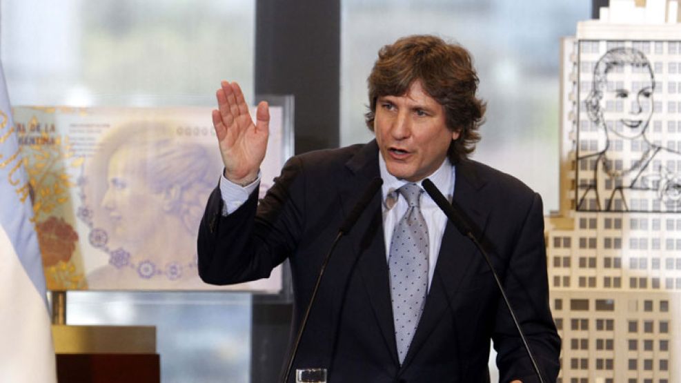 Boudou habló como presidente.