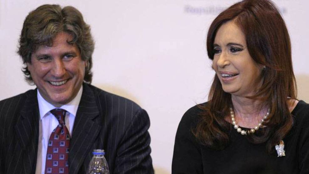 Cristina Fernández y Amado Boudou