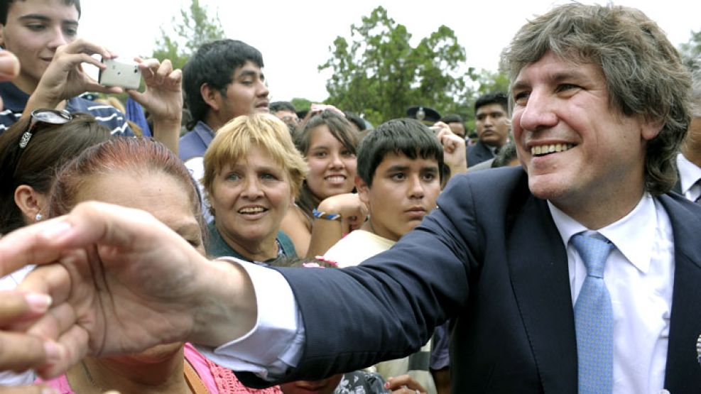 Boudou encabeza un acto en Tecnópolis por  el 4° aniversario de la Ley de Medios.