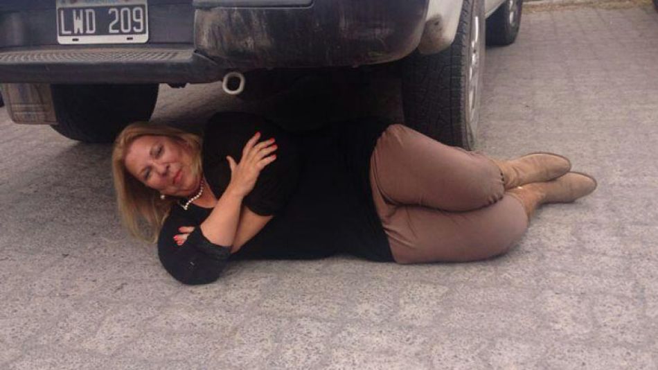 La foto de Lilita tuvo más de 3.200 "retweets" o compartidos en Twitter y otros 1.200 en Facebook. Fue uno de los temas más comentados del día.
