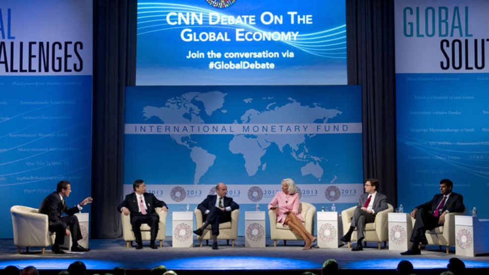 CUMBRE. Comenzó ayer una nueva Asamblea del Fondo Monetario Internacional, que estuvo marcada por el “shutdown” estadounidense.