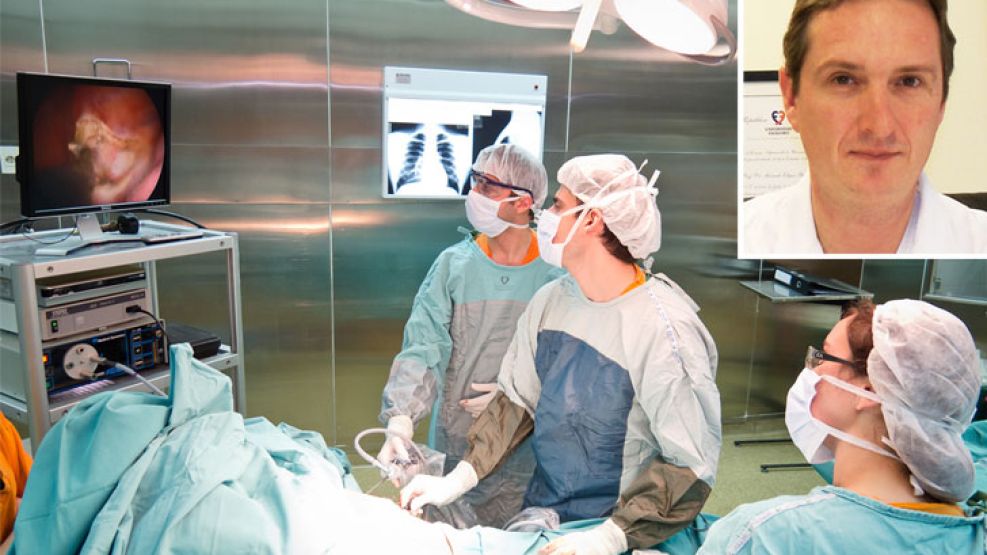 Excelencia. En 2011 se colocó el primer corazón artificial de uso domiciliario. El director médico, Gerardo Bozovich.