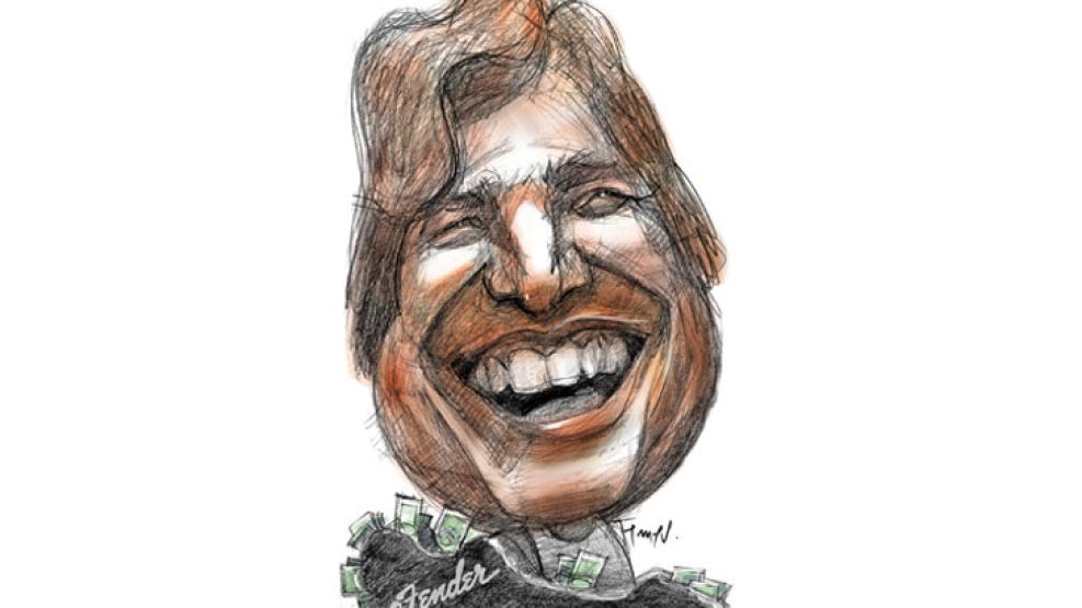 SINCOPA Y ‘CONTRATIEMPO’ Amado Boudou. Dibujo: Pablo Temes.