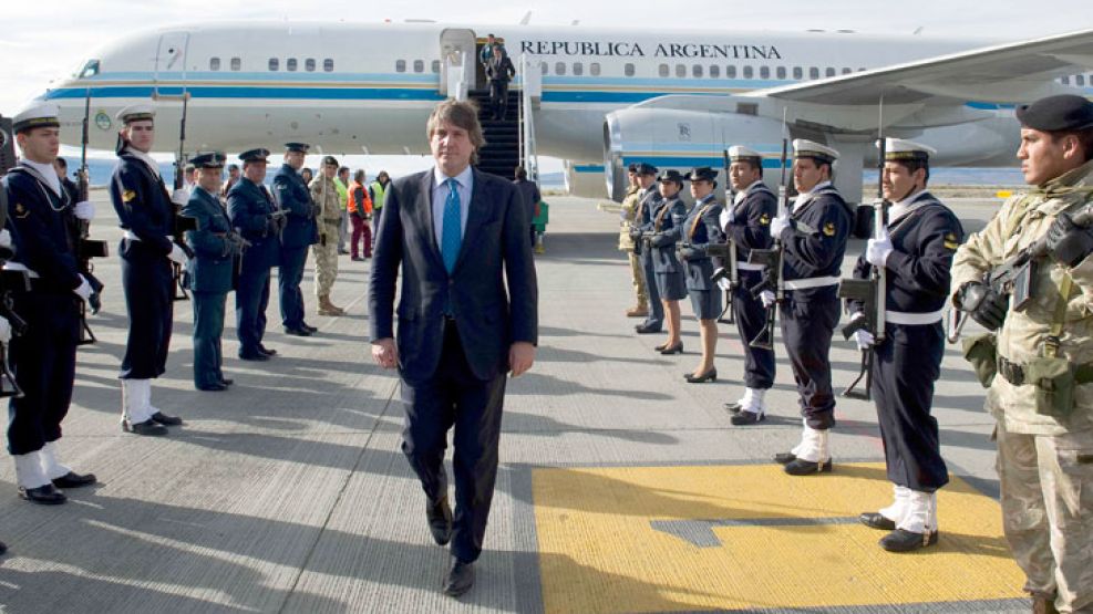 Viajes. Reemplazó a Cristina en Catamarca, Tecnópolis y en El Calafate, a donde arribó ayer.