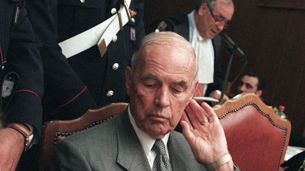 Juicio. Priebke fue condenado en 1998 por un tribunal italiano.