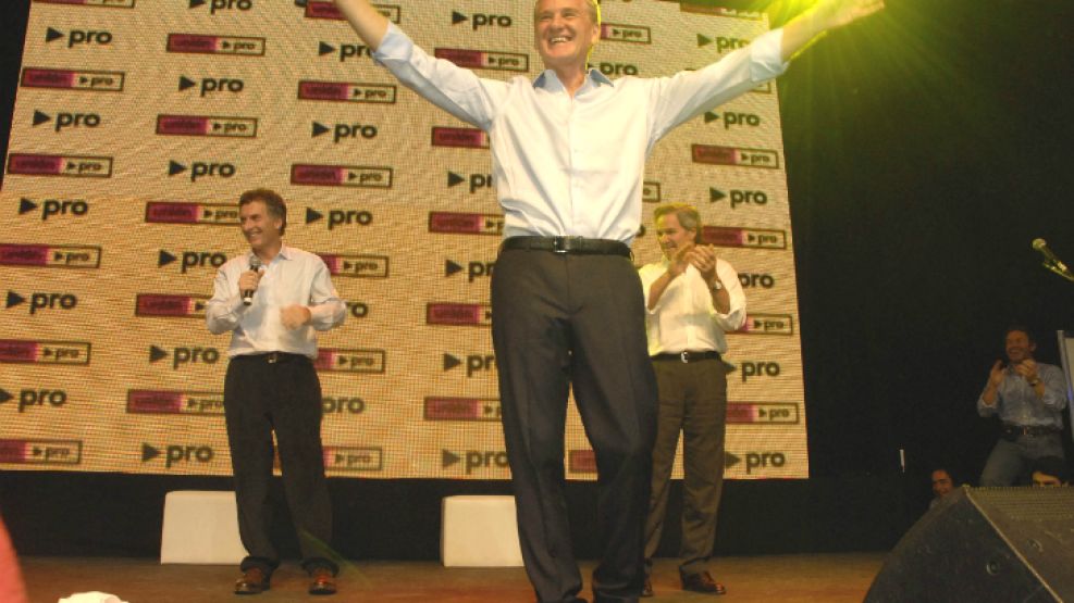 2009. Con el triunfo De Narváez se lo consideraba el nuevo presidente.