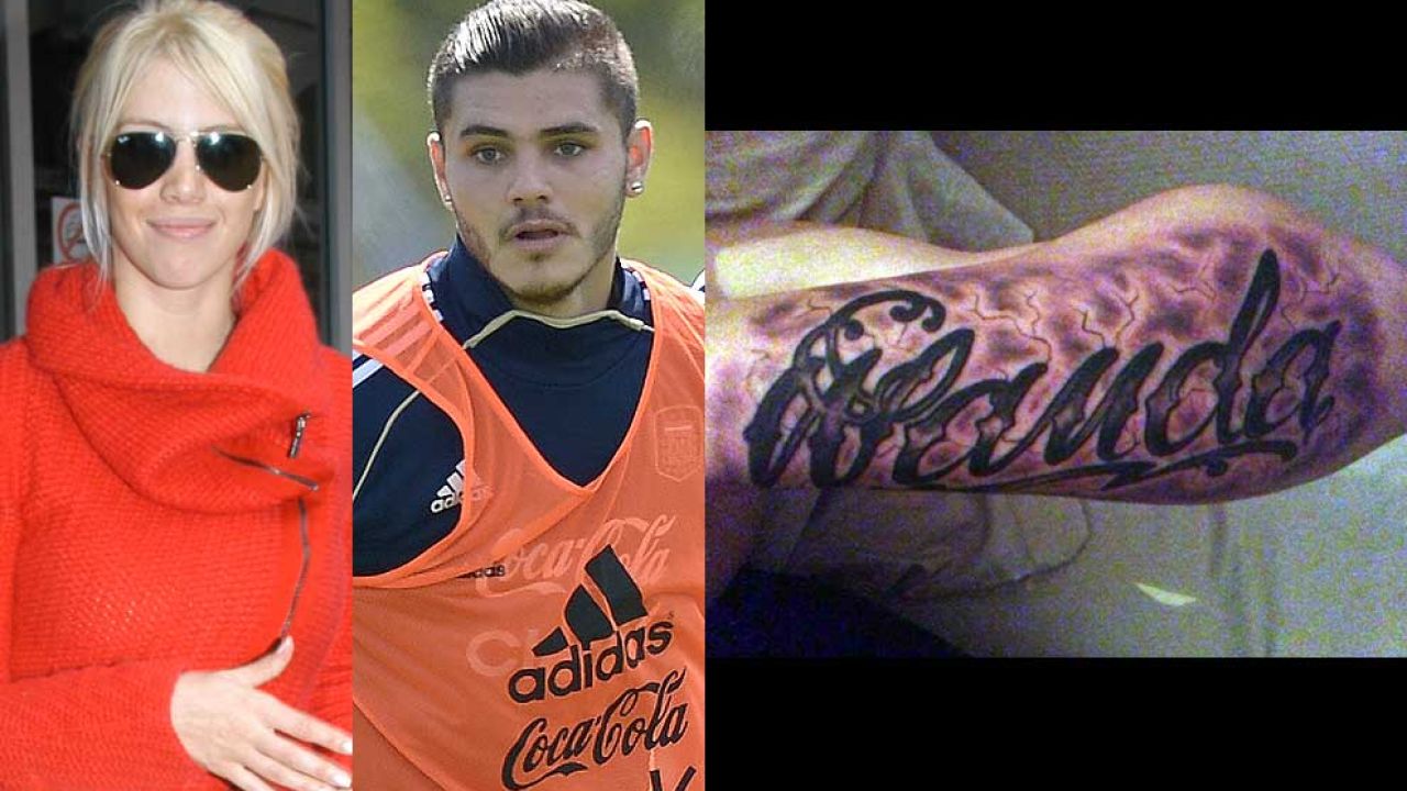 Mauro Icardi mostró el tatuaje gigante que se hizo: qué pasó con el nombre  de Wanda Nara | TN