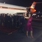Reyes de Holanda llegada