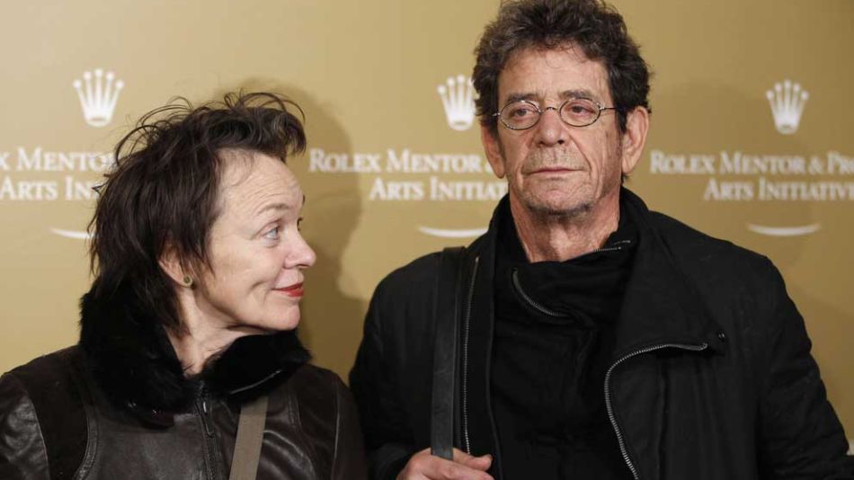 Lou Reed y Laurie Anderson