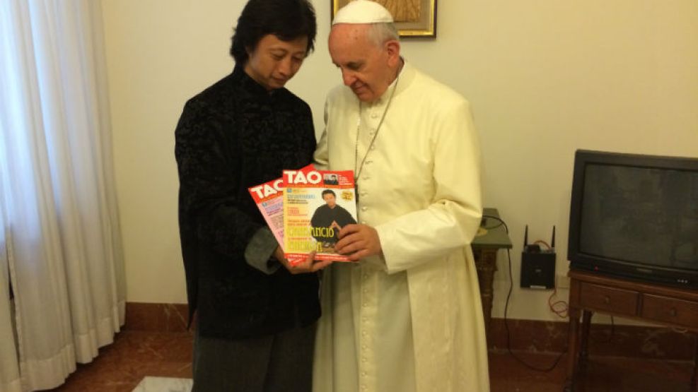 Liu Ming, el médico oriental del papa Francisco, en el Vaticano. 