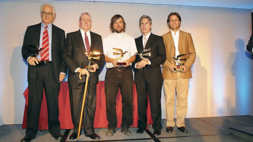 1. Los ganadores de los premios a la Inteligencia y a la Libertad de Expresión. 