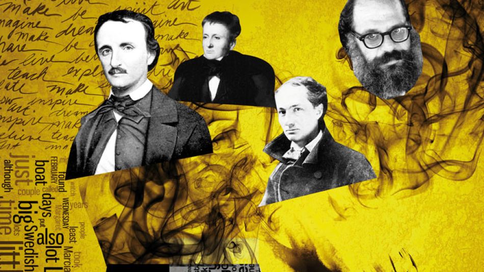Influencia. Cocteau, Ginsberg y Baudelaire abrieron sus glándulas perceptivas con drogas.