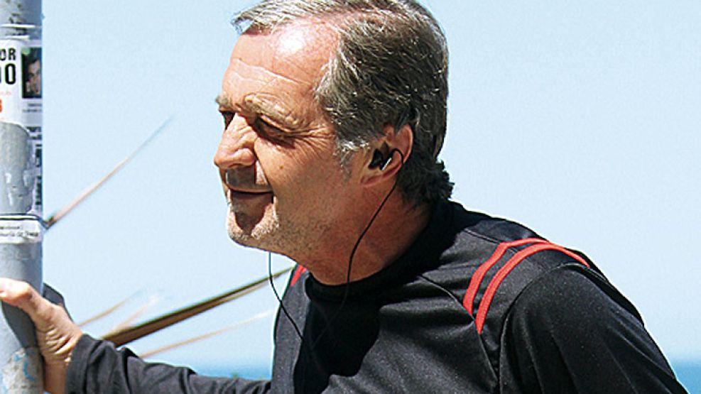 Van Der Kooy. El columnista durante el retiro de 2012.