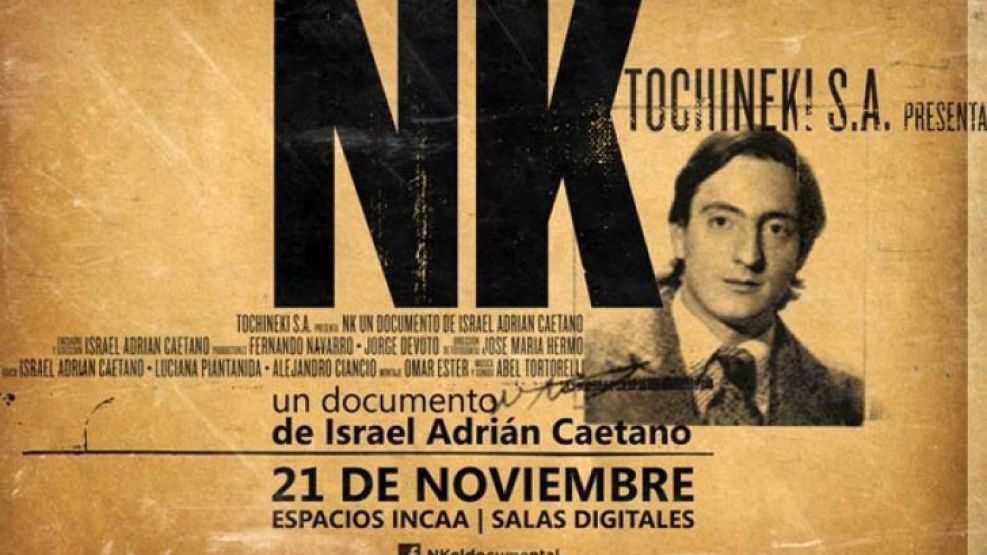 NK, la película que había abandonado Caetano, ahora llegará a los cines.