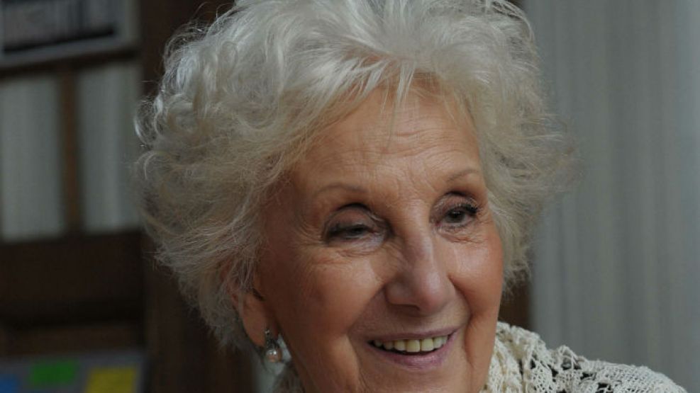 Estela de Carlotto, presidenta de Abuelas de Plaza de Mayo. 