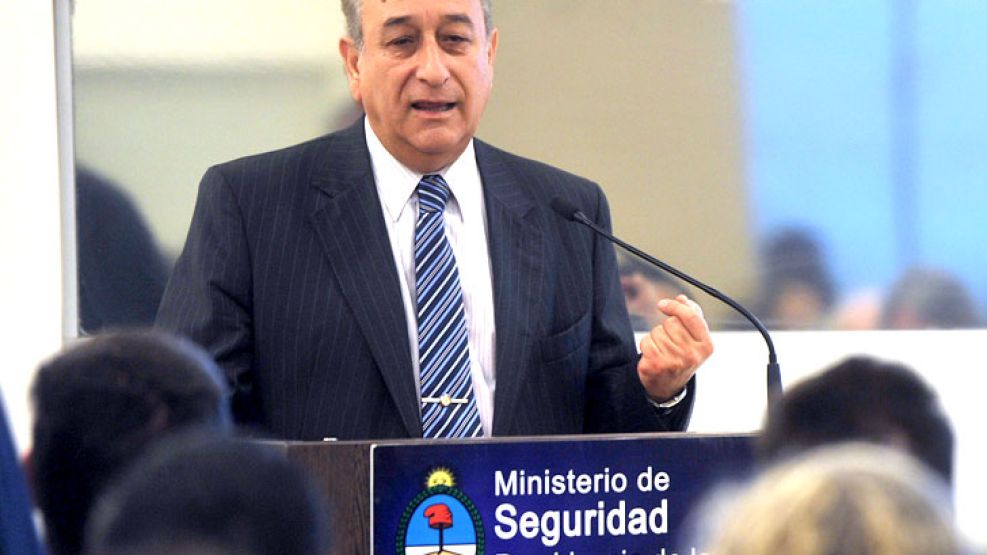 El ministro de Seguridad, Arturo Puricelli.