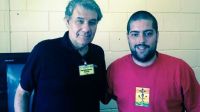 Victor Hugo Morales visitó a Patricio Fontanet en Ezeiza