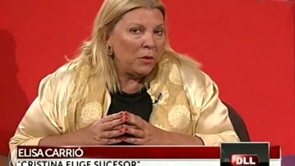 Carrió criticó el pasado menemista y duhaldista de Capitanich.