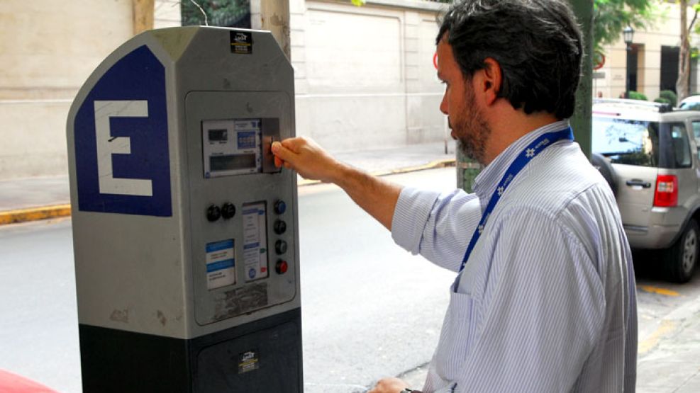 Por ahora, sólo hay parquímetros en el Microcentro y el Casco Histórico.