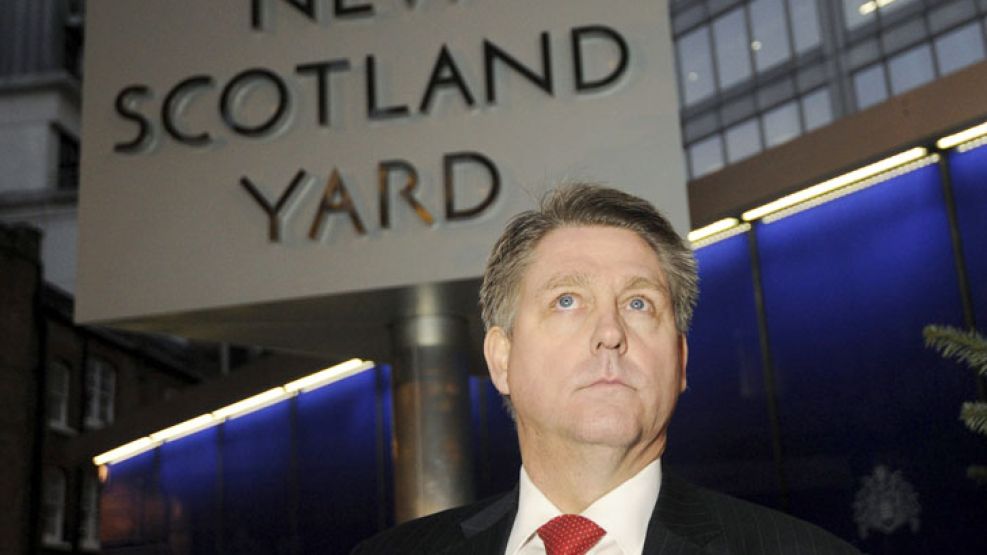 Scotland Yard. El responsable de la investigación, Kevin Hyland, informó ayer sobre el caso.