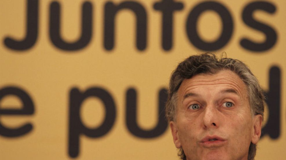 Mauricio Macri, jefe de Gobierno porteño. 