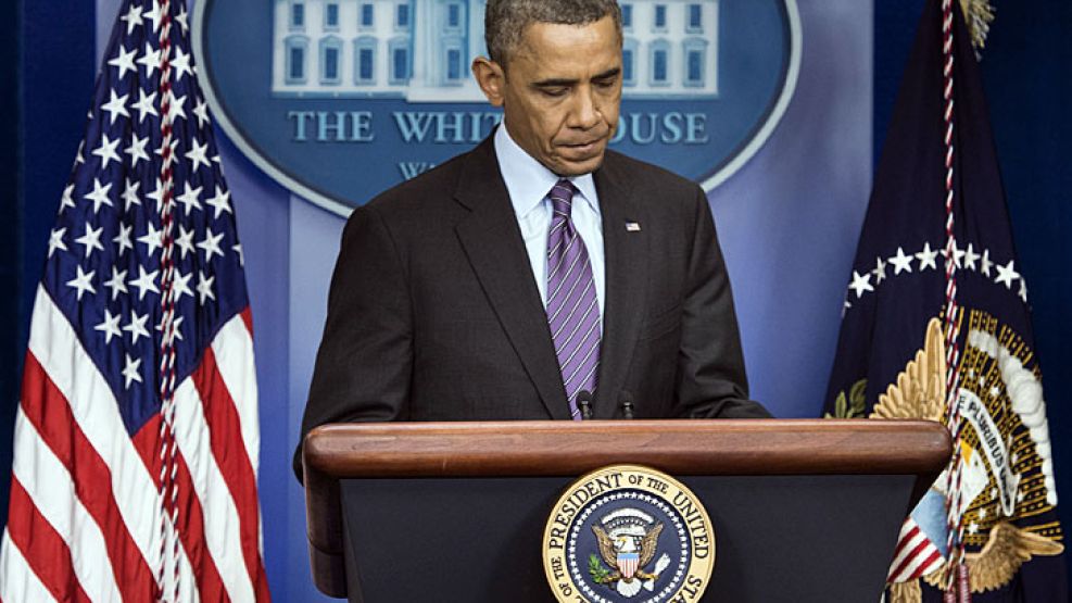 Obama le dedicó un emotivo discurso a Mandela desde la Casa Rosada tras conocer la noticia de su muerte.