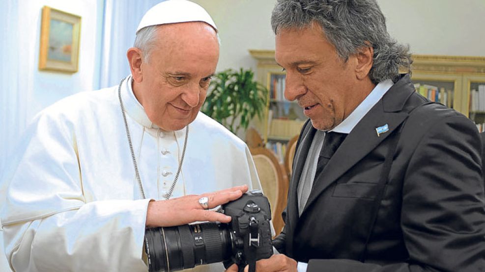 Bendicion. Este año conoció al papa Francisco en el Vaticano.