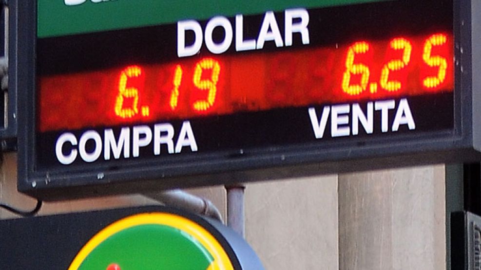 El viernes, el dólar llegó a $ 6,25 en pizarras.