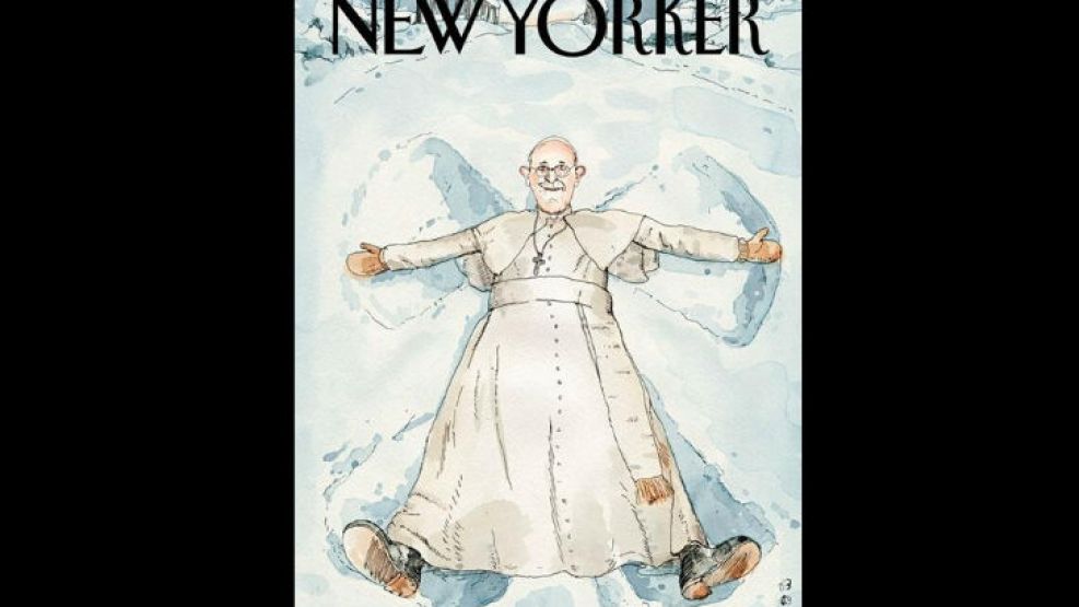 La última tapa de la revista New Yorker, dedicada a Francisco.