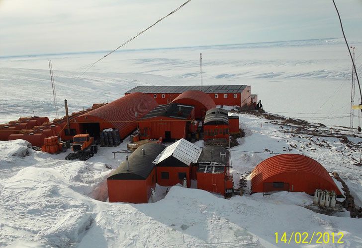 La base antártica Belgrano II, sede de un estudio clave para viajar al ...