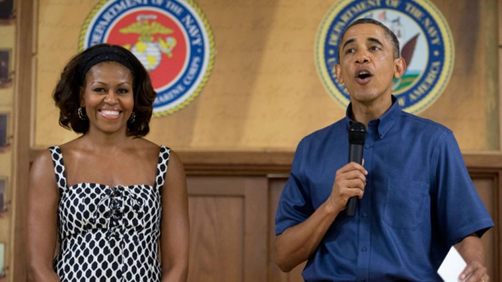 A favor. Obama festejó la Navidad junto a su esposa. Ahora un juez respalda su impulso a la NSA.