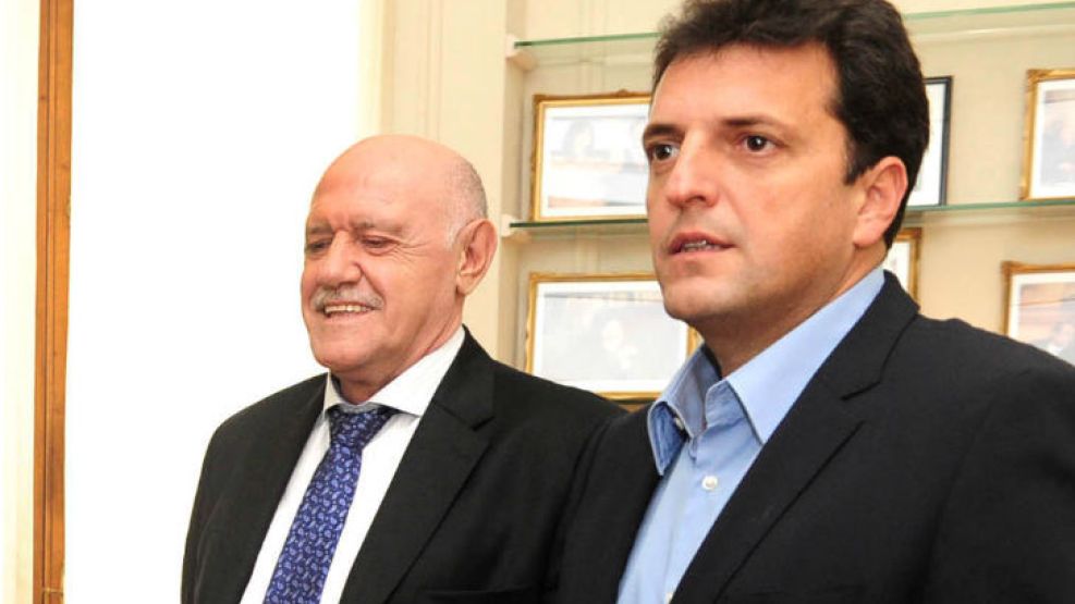 El intendente Luis Emilio Acuña, que adhiere al Frente Renovador del diputado Sergio Massa.