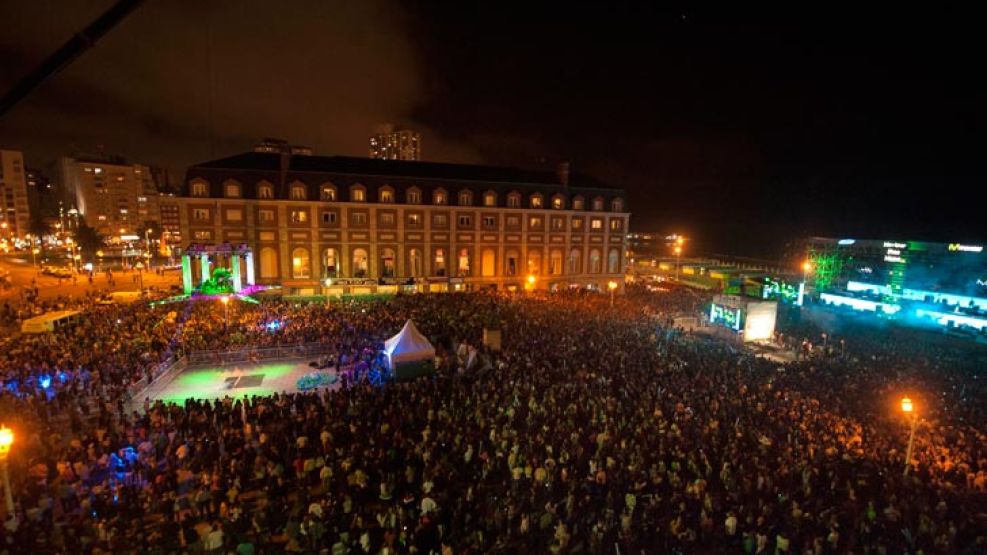 Más de 80 mil personas fueron al "Movistar Free Music Grandes Éxitos" en Mar del Plata.