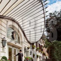 Los novios ocuparon la suite "presidenziale" y disfrutaron las instalaciones del exclusivo hotel