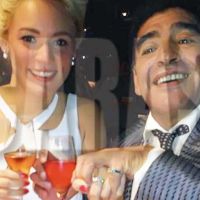Diego Maradona y Rocío Oliva