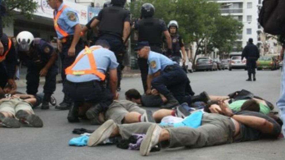 Siete personas fueron detenidas por los incidentes en Córdoba