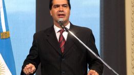 Jorge Capitanich, jefe de Gabinete. 