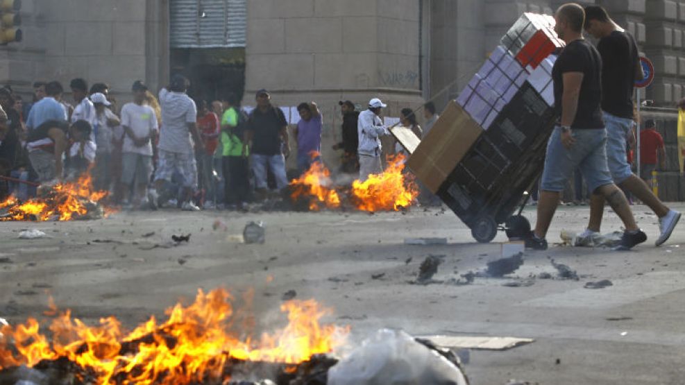 Viernes de caos y protestas en la ciudad de Buenos Aires