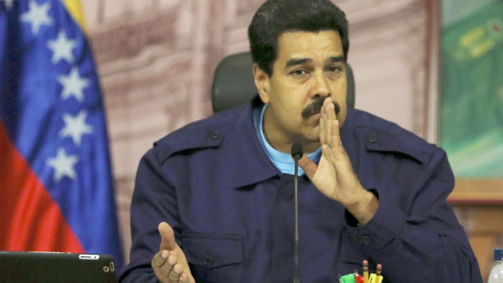 Dureza. Maduro dice que es víctima de un golpe de Estado.